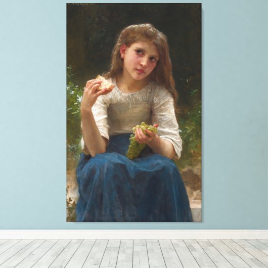 Le Goûter (1901) キャンバスプリント (インサイチュ (ウッドフロア))