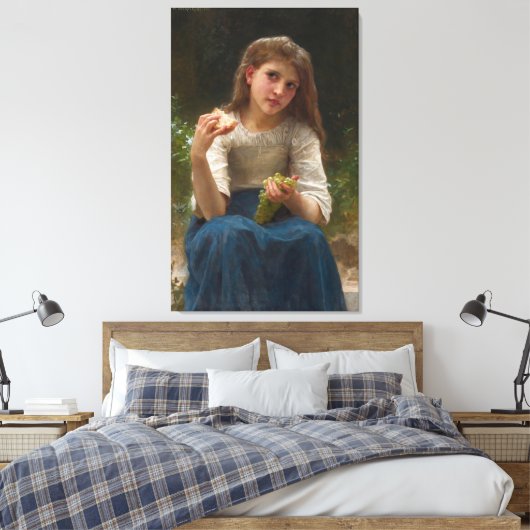 Le Goûter (1901) キャンバスプリント (インサイチュ (寝室))