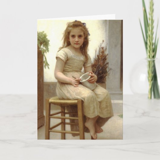 Le Gouterr (ちょうど好み)ウィリアムBouguereau カード (正面)