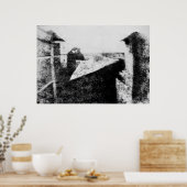 Le Gras 1826の窓から見る ポスター (キッチン)