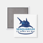 Le Grau du Roi : seaquarium - マグネット (正面/裏面)