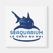 Le Grau du Roi : seaquarium - マグネット (正面)