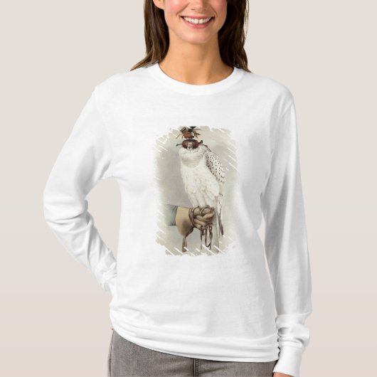 Le Groenlandais、「Traite deからのFaucon Blanc Mue、 Tシャツ (正面)