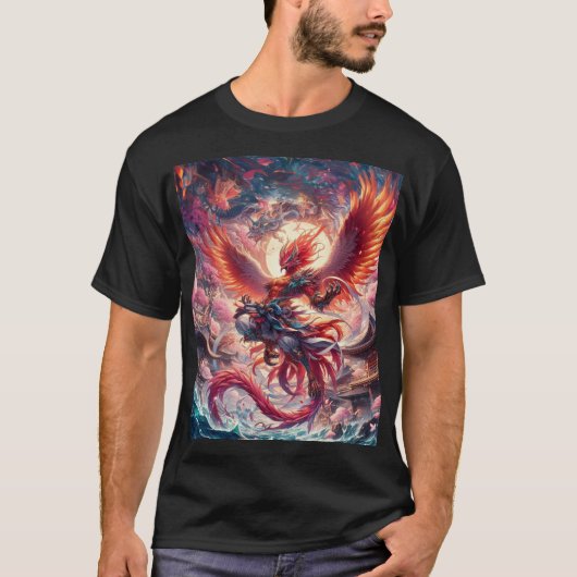 Le guerrier Phoenix Tシャツ (正面)