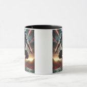 Le guerrier venu du chaos. マグカップ (中央)