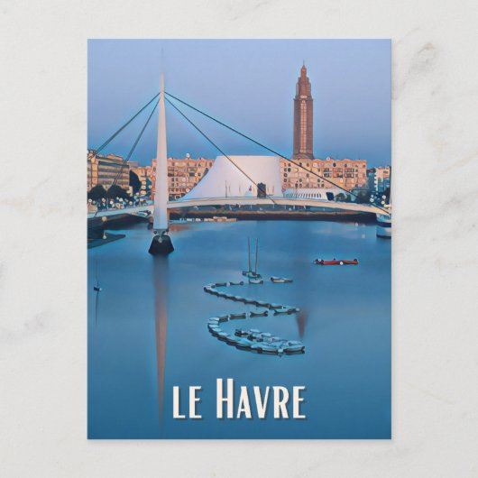 Le Havre Photo Vintage  ポストカード (正面)