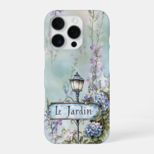 Le Jardin (庭園) 可愛らしい紫色のお花 iPhone 16 Proケース