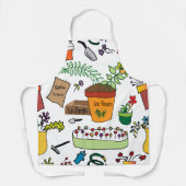 Le Jardin (The Garden) Apron エプロン (正面)