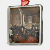 Le Journal des Debats 1889年 メタルオーナメント (左)