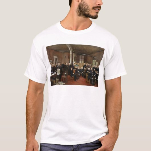 Le Journal des Debats 1889年 Tシャツ (正面)