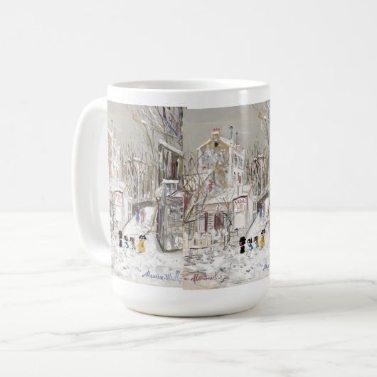 Le Lapin Agile ES SesのHabitues コーヒーマグカップ (正面左)