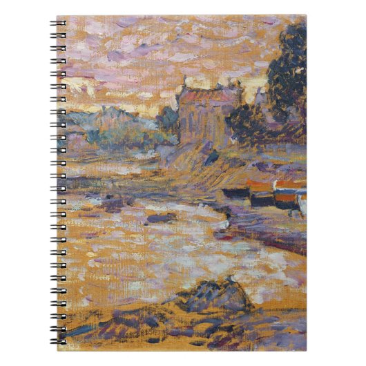 Le Lavandou、c.1908-09 (キャンバスの油) ノートブック (正面)