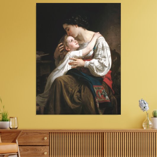  Le lever (1865) キャンバスプリント (インサイチュ (リビング))