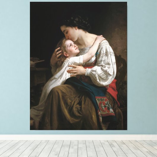  Le lever (1865) キャンバスプリント (インサイチュ (ウッドフロア))