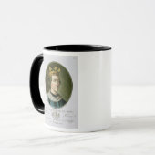 「Le Lion」と呼ばれるルイのポートレートVIII王の マグカップ (正面左)