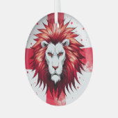 Le Lion Anglais ガラスオーナメント (正面左)