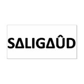 Le logo officiel des saligauds ラバースタンプ (インプリント)