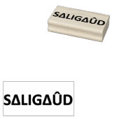 Le logo officiel des saligauds ラバースタンプ (押印)