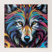 Le loup ジグソーパズル (縦)