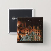 Le Louvre, Paris, France 缶バッジ (正面&裏面)