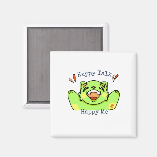 Le Magnet de la Bonne Humeur" マグネット (正面/裏面)