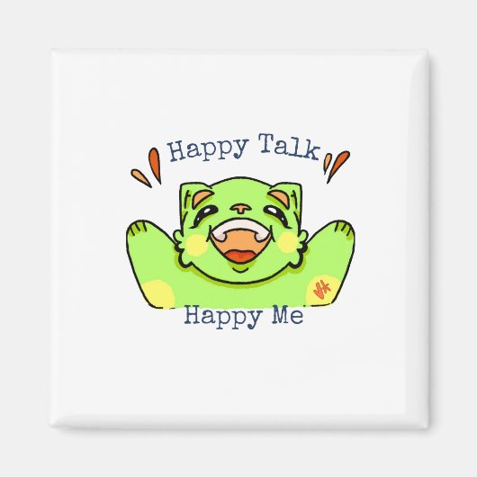 Le Magnet de la Bonne Humeur" マグネット (正面)