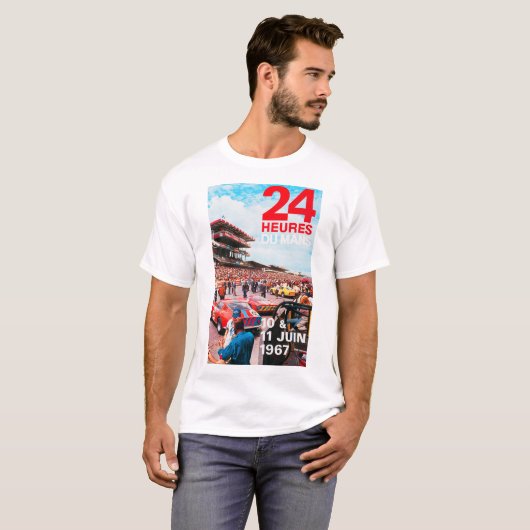 Le Mans 1967 Tシャツ (正面フル)