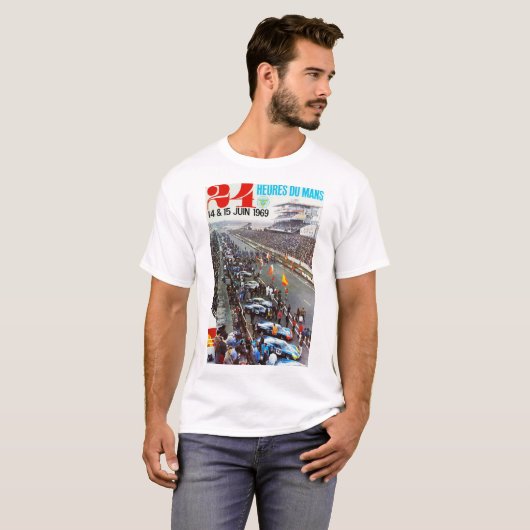 Le Mans 1969 Tシャツ (正面フル)