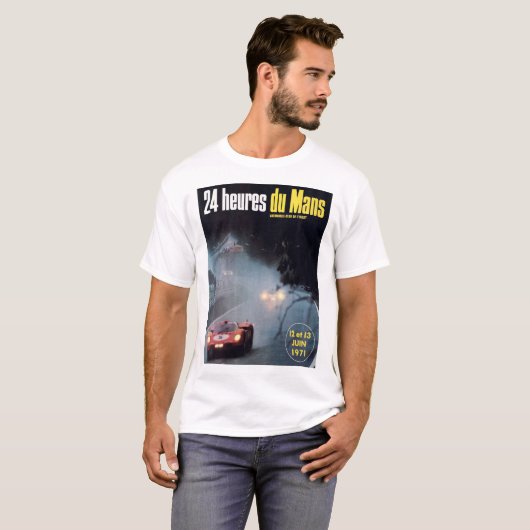 Le Mans 1971 Tシャツ (正面フル)