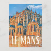 Le Mans Photo Vintage  ポストカード (正面)