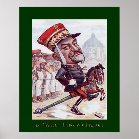 Le Medecin Inspectur Edmond Dellme～Pulmonologist ポスター (正面)