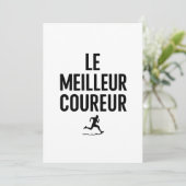 le meilleur coureur  招待状 (スタンド正面)