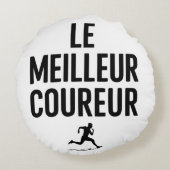 le meilleur coureur coussin ラウンドクッション (裏面)