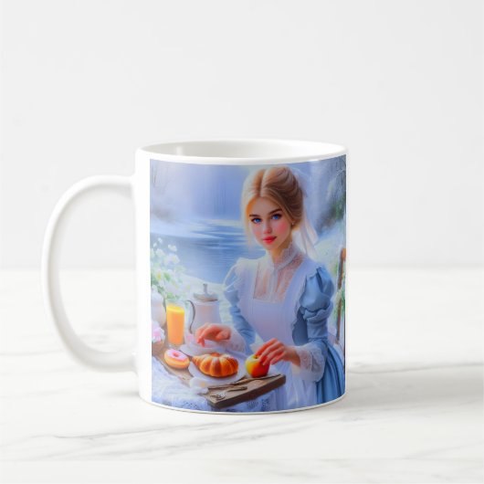 Le monde fascinant d'Alice, merveilleuse tasse コーヒーマグカップ (左)