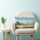 Le Mont Saintマイケルの意見のノルマンディーフランスのクッション ランバークッション (椅子)