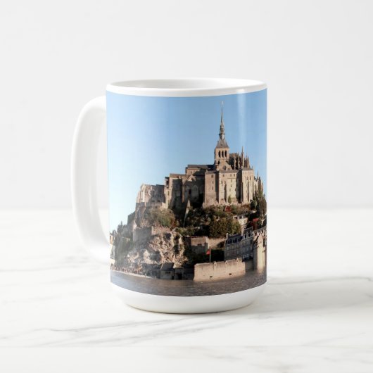 Le Mont-Saint-Michel コーヒーマグカップ (正面左)