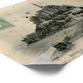 Le Mont-Saint-Michel – 1905 ポスター (角)