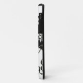 「Le Morte d'Arthur」の` (litho)からのチェロを持つ女性、 Case-Mate iPhoneケース (裏面/左)