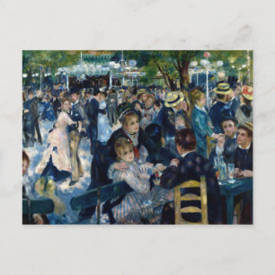 Le Moulin deのla Galetteのダンス ポストカード