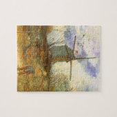 Le Moulin Galette by Vincent vanゴッホ,ウィンドミルズ ジグソーパズル (横)