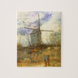 Le Moulin Galette by Vincent vanゴッホ,ウィンドミルズ ジグソーパズル