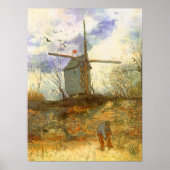 Le Moulin Galette by Vincent vanゴッホ,ウィンドミルズ ポスター (正面)
