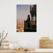 Le Muezzin, The Call to祈りの言葉, 1865 ポスター (キッチン)