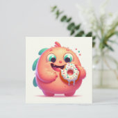 Le p’tit monstre mangeur de donut 招待状 (スタンド正面)