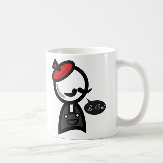 Le Painter -マグ コーヒーマグカップ (右)