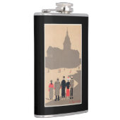 Le PantheonのアールデコSceneParis、フランス フラスク (右)