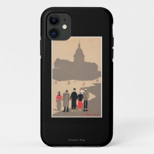 Le PantheonのアールデコSceneParis、フランス iPhone 11 ケース