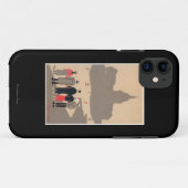 Le PantheonのアールデコSceneParis、フランス Case-Mate iPhoneケース (裏面(横))