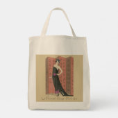 Le Paravent Rouge Paris 1921 by Georges Barbier トートバッグ (裏面)