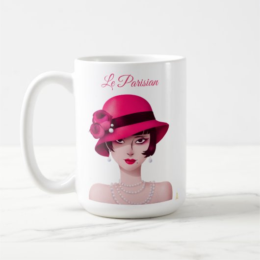 Le Parisian Mug コーヒーマグカップ (左)